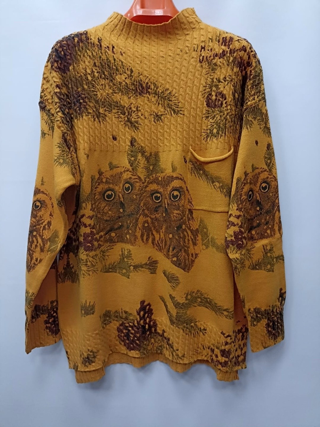 свитер сова,женская кофта,свитер,джемпер,джемпер на каждый день