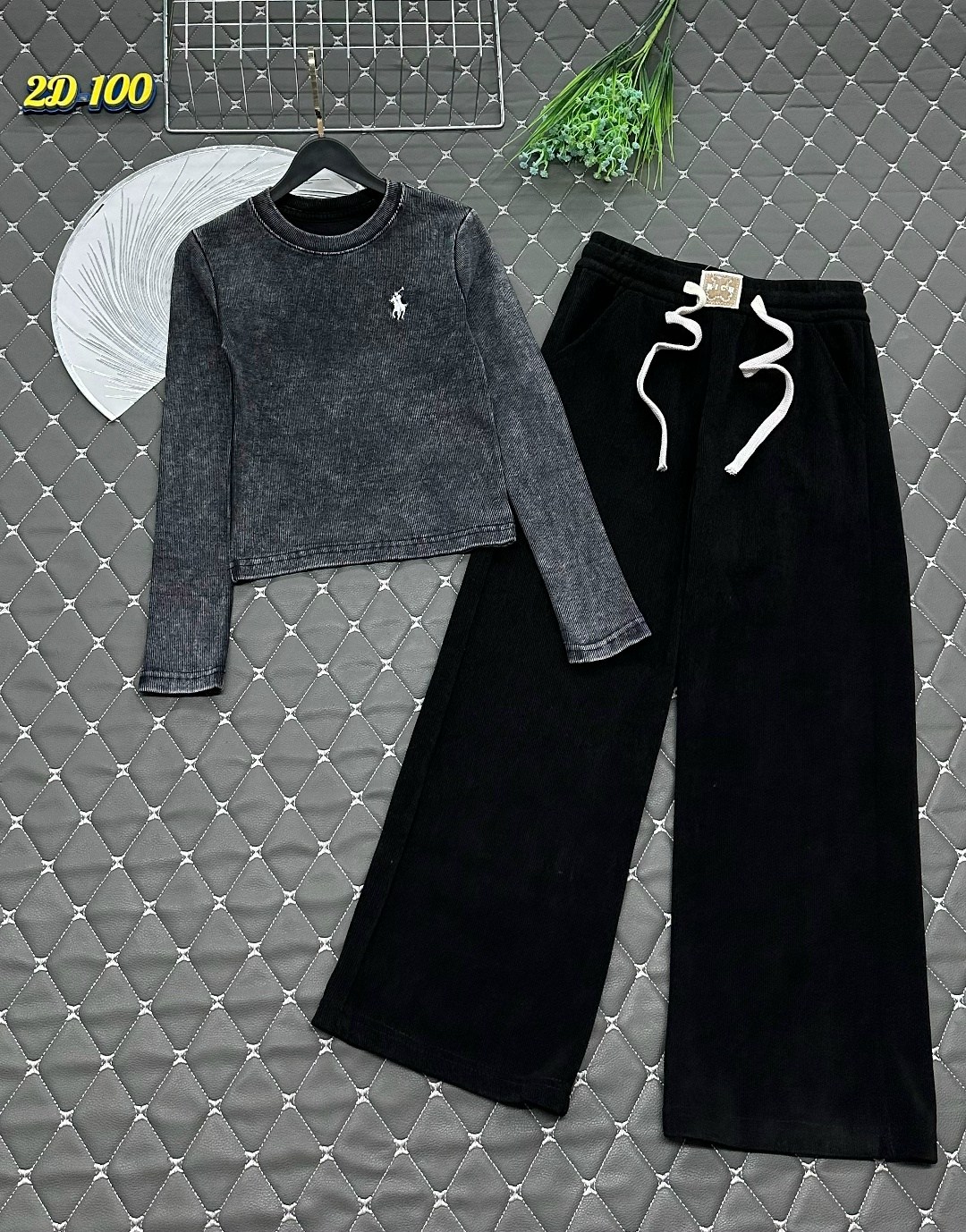 трикотажные костюмы,женские костюмы,трикотажные брюки,костюм с брюками,широкие брюки