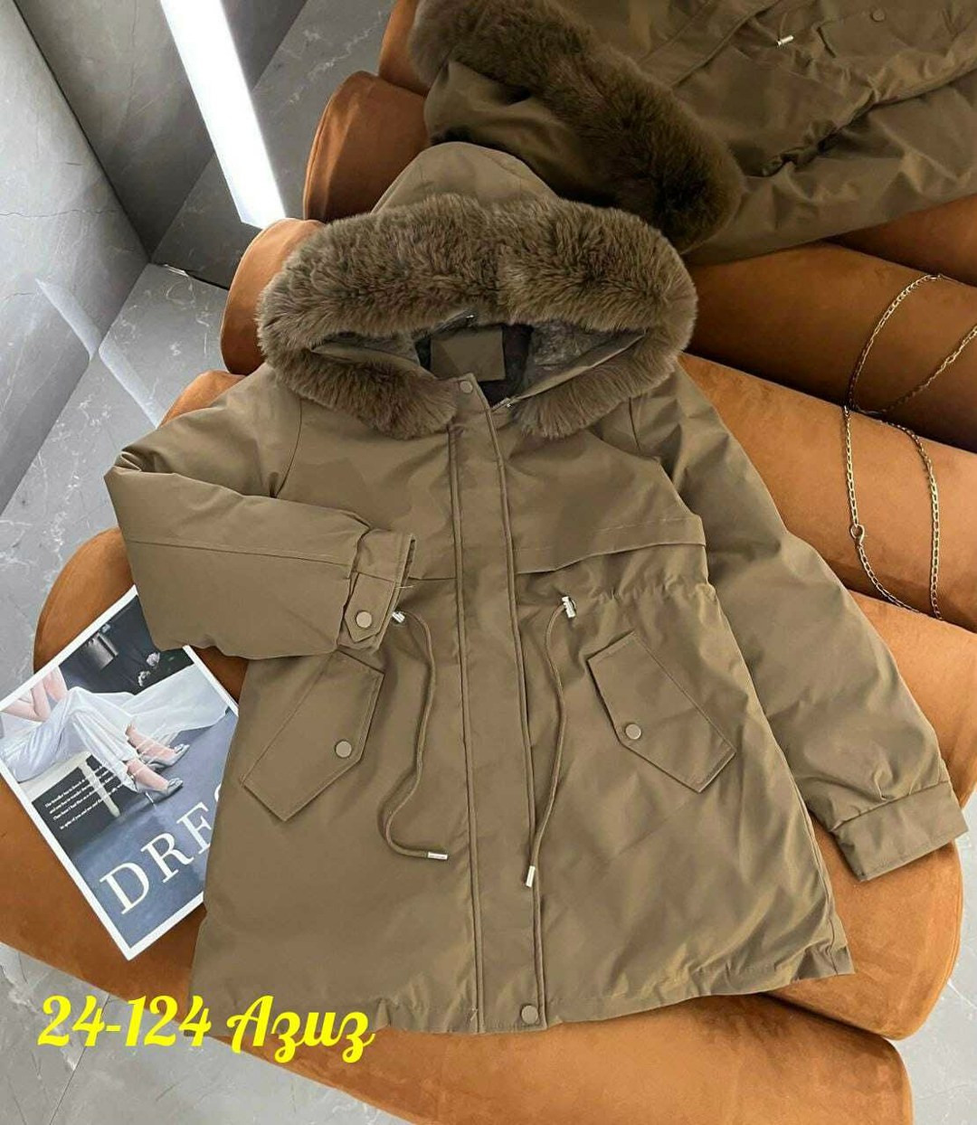 парка с натуральным мехом,парка с мехом,куртка женская зимняя,парка с мехом песца,парка с меховым