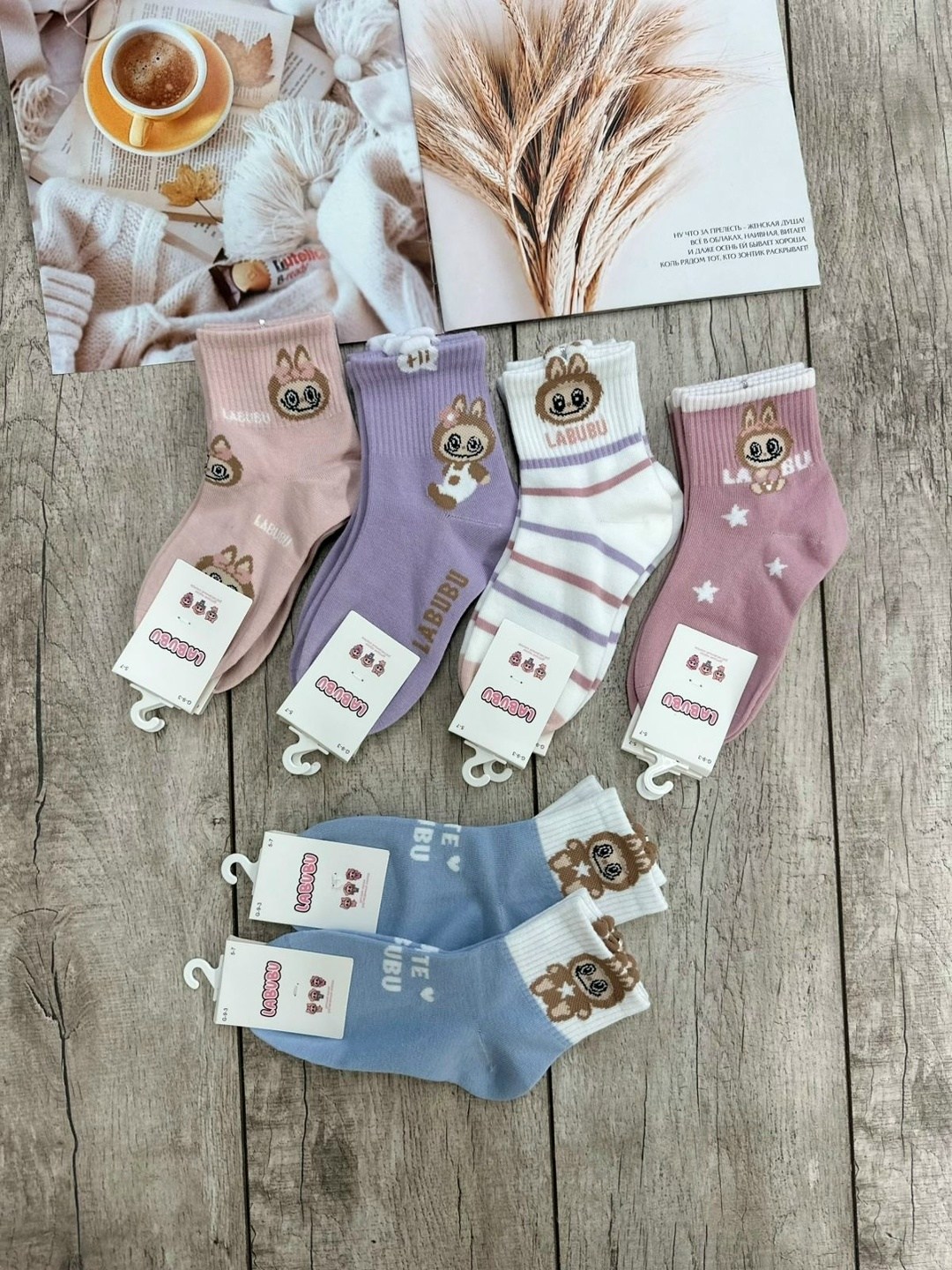 женские носки набор 5 пар 36-41 turkan,носки детские для девочек,носки женские,носки для девочек,носки детские