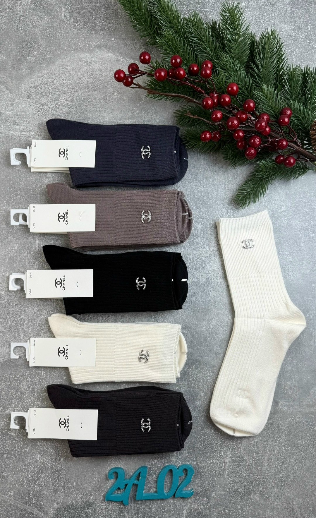носки chanel,модные носки из чистого хлопка chanel,брендовые носки,носки,мужские носки