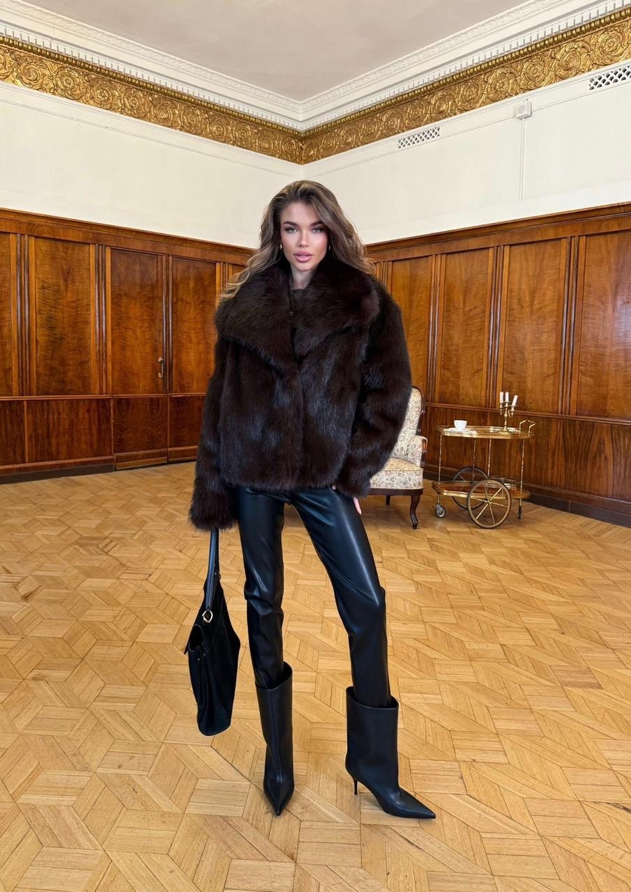 шуба из соболя,шуба из песца под соболя,шуба искусственная укороченная с длинным ворсом bynati,шуба соболь,полушубок из соболя