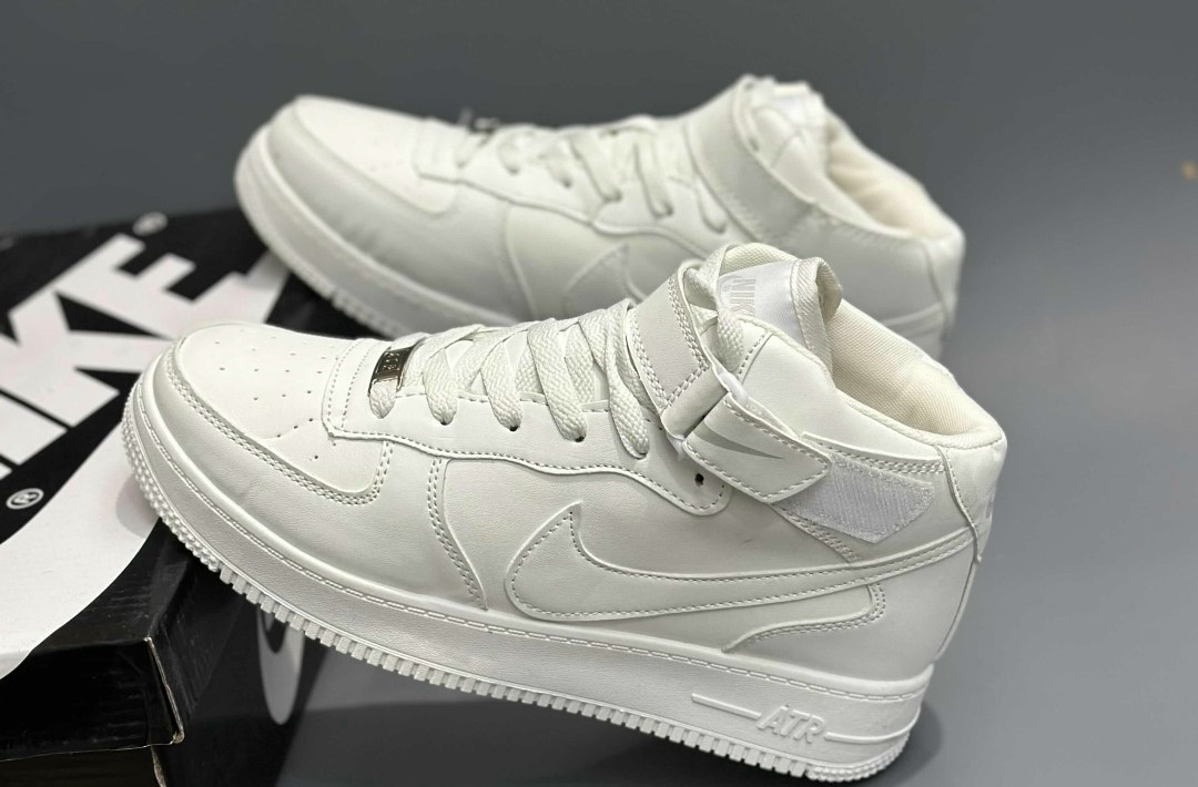 кросcовки nike air force 1,nike air force 1 mid (white),nike air force 1 mid,nike air force 1,зимние кроссовки nike air force