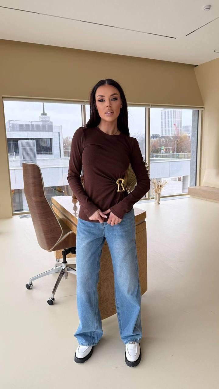 женская кофта,кофта,лонгслив женский,одежда стильная,лонгслив с драпировкой