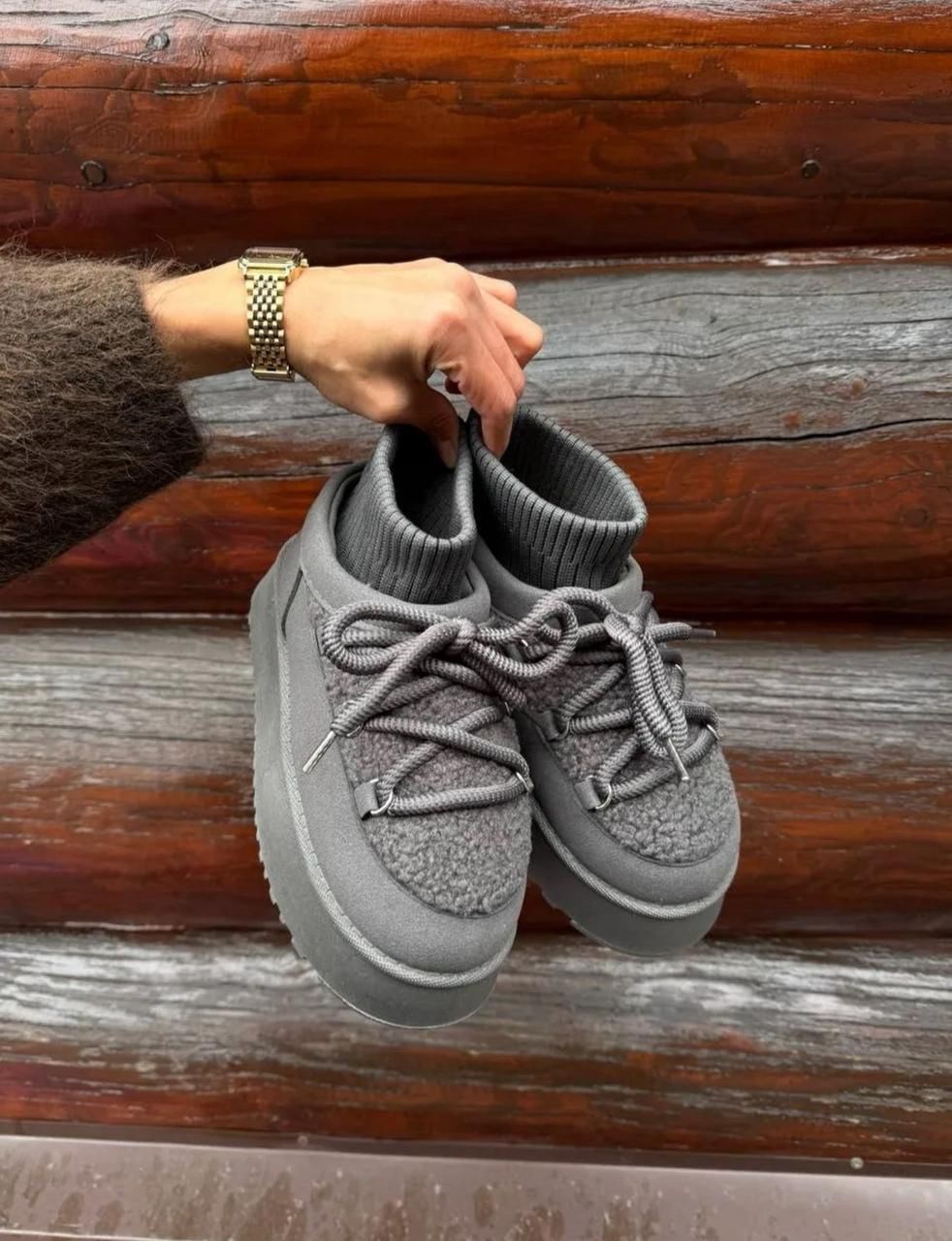 женские угги,угги замш,угги,зимние угги на платформе,модные угги