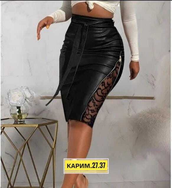 юбка женская кожаная,кожаная юбка,юбка из экокожи,юбка из искусственной кожи,кожаная юбка с кружевом