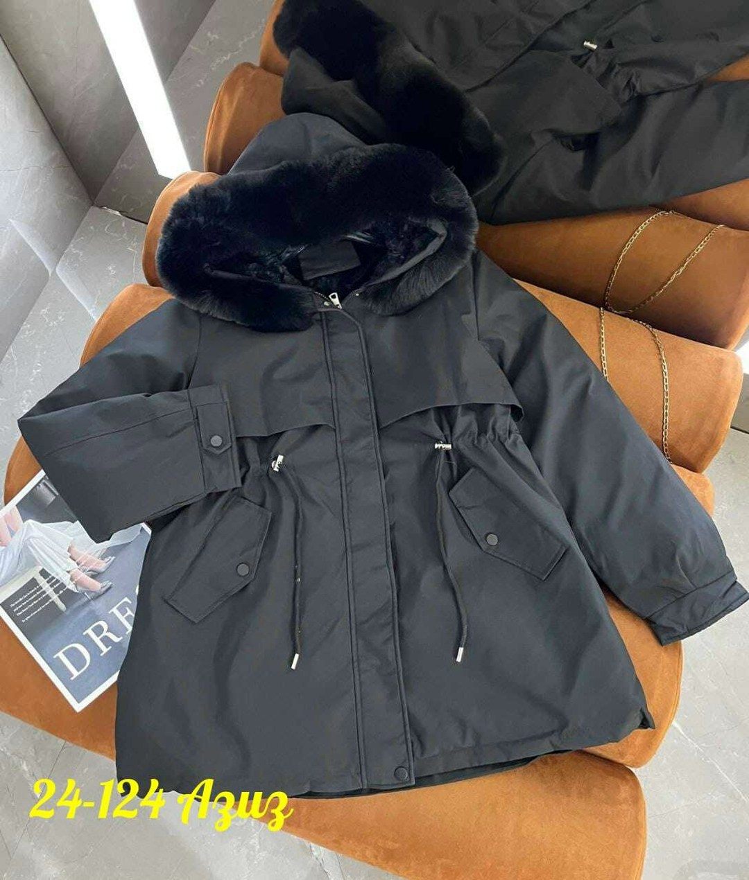 парка с натуральным мехом,парка с мехом,куртка женская зимняя,парка с мехом песца,парка с меховым