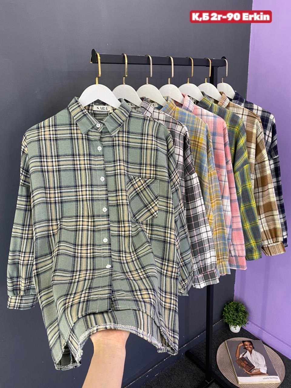 рубашка в клетку,рубашка хлопок,женская рубашка,рубашка в клетку женская,рубашка хб