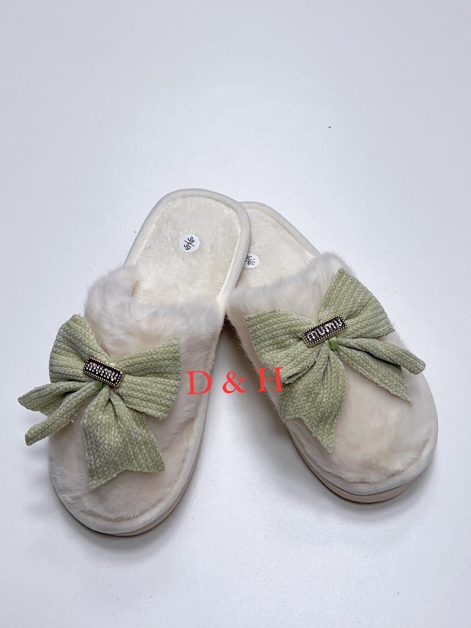 домашние женские тапочки,женские тапочки,тапочки женские effa банты,домашние тапочки,тапки домашние женские