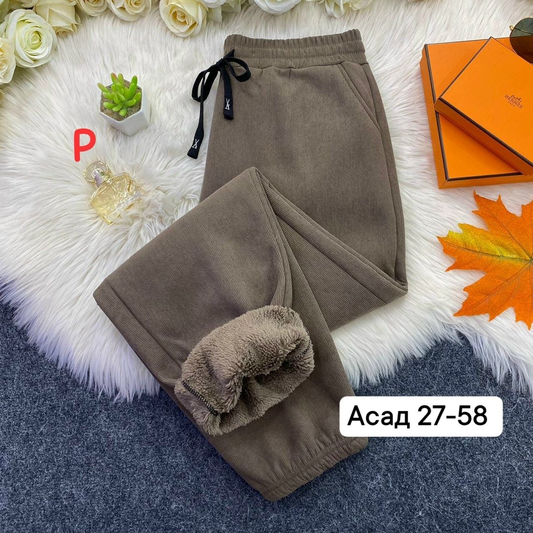 штаны на флисе,штаны женские,штаны утеплённые,брюки широкие спортивные штаны женские арт. 7775508,брюки штаны