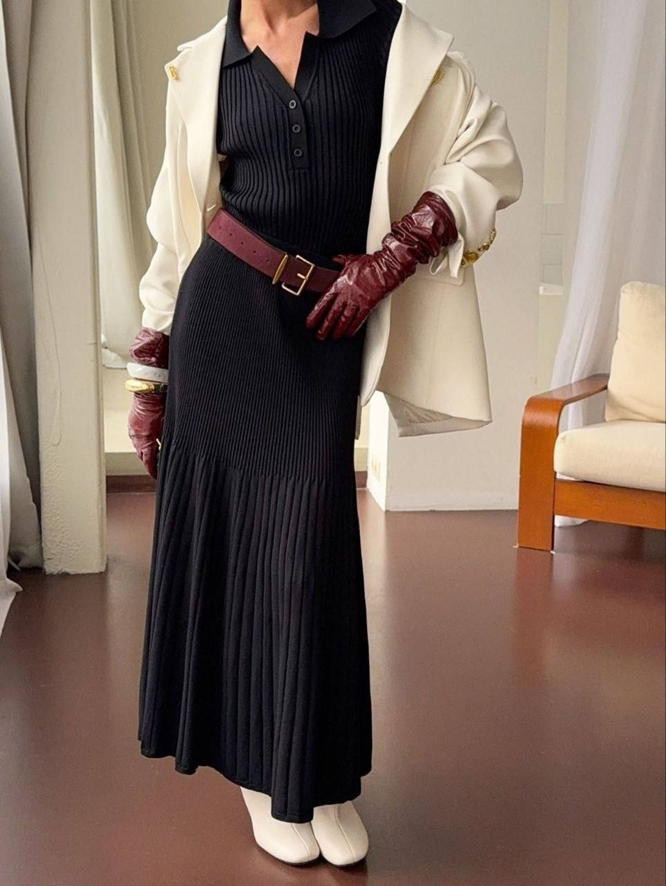 трикотажное платье,платье стиль,стиль одежды,стильные наряды,вязаное платье женское