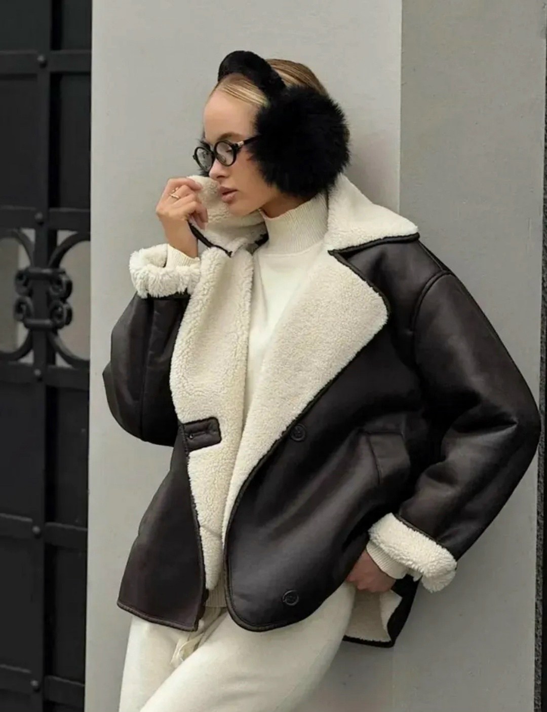 женская дубленка,дубленка,дубленка авиатор зимняя оверсайз,дубленка оверсайз,дубленка авиатор женская