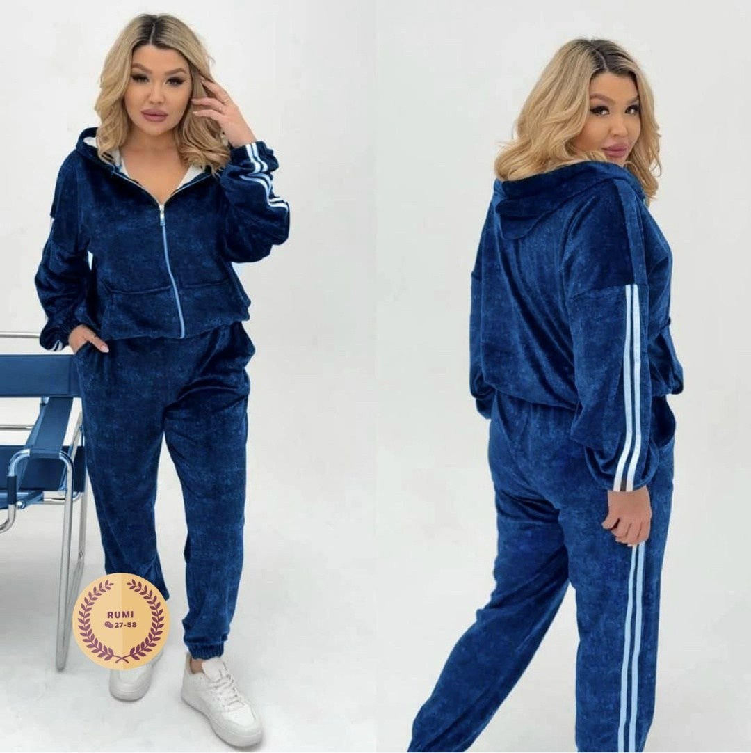 костюм велюровый спортивный больших размеров арт. 11730520,костюм спортивный женский,женский спортивный костюм больших размеров,спортивный костюм,костюмы спортивные велюровые
