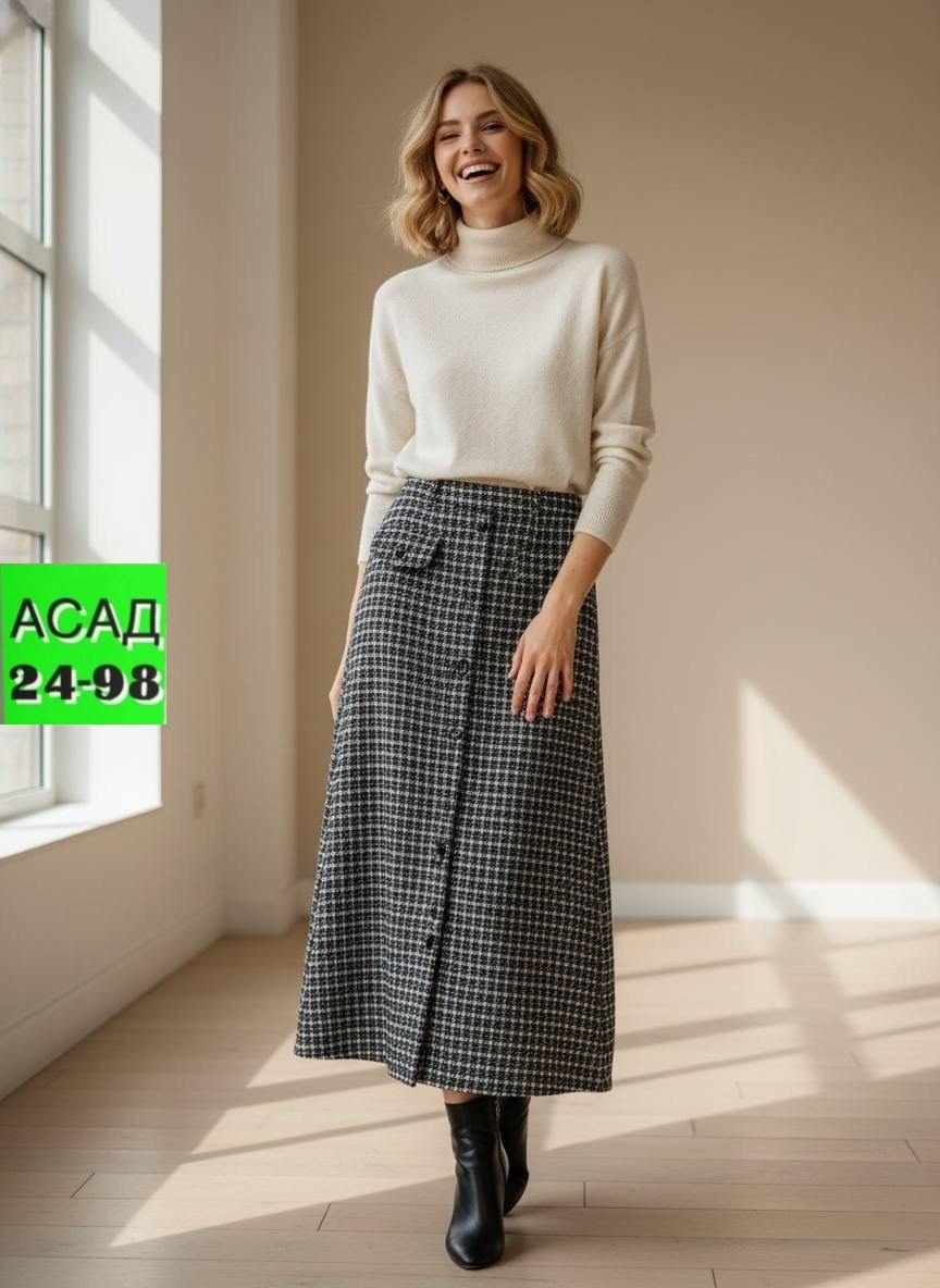 юбка миди,юбка,серая юбка,юбка женская,теплая юбка