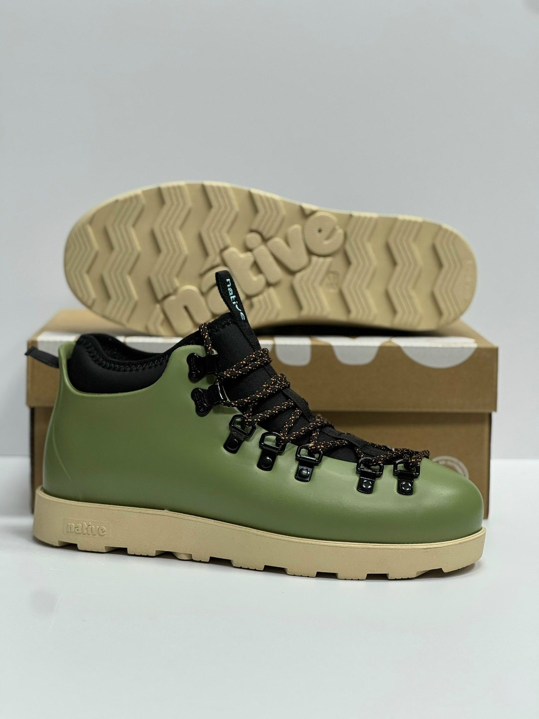 ботинки native fitzsimmons citylite,ботинки мужские native fitzsimmons зеленые 9 us,ботинки native,,ботинки native fitzsimmons 2.0 citylite olive