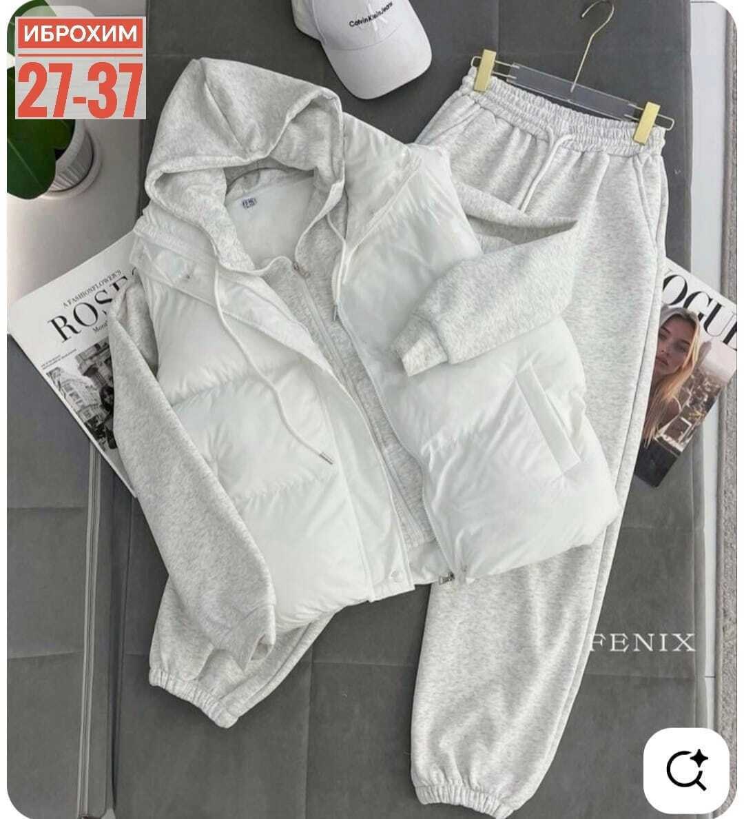 костюм женский спортивный тройка с жилетом утепленный,женский костюм тройка,спортивный костюм тройка с жилеткой женский,костюм тройка женский с жилетом спортивный,костюм женский спортивный: жилетка, т