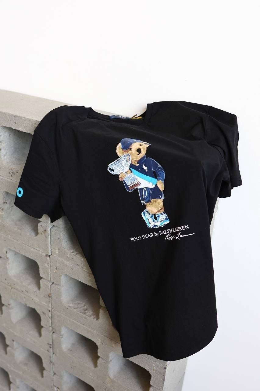polo bear by ralph lauren,polo bear cotton t shirt in blue polo ralph lauren kids,polo ralph lauren weißes polo bear baumwoll t shirt,polo bear by ralph lauren t shirt,polo bear ralph lauren