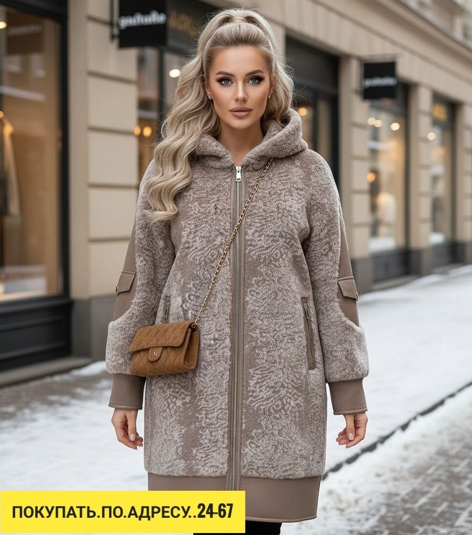 пальто барашка,дубленка зимняя двухсторонняя с капюшоном шуба viti,женское пальто,куртка из альпаки,куртка альпака