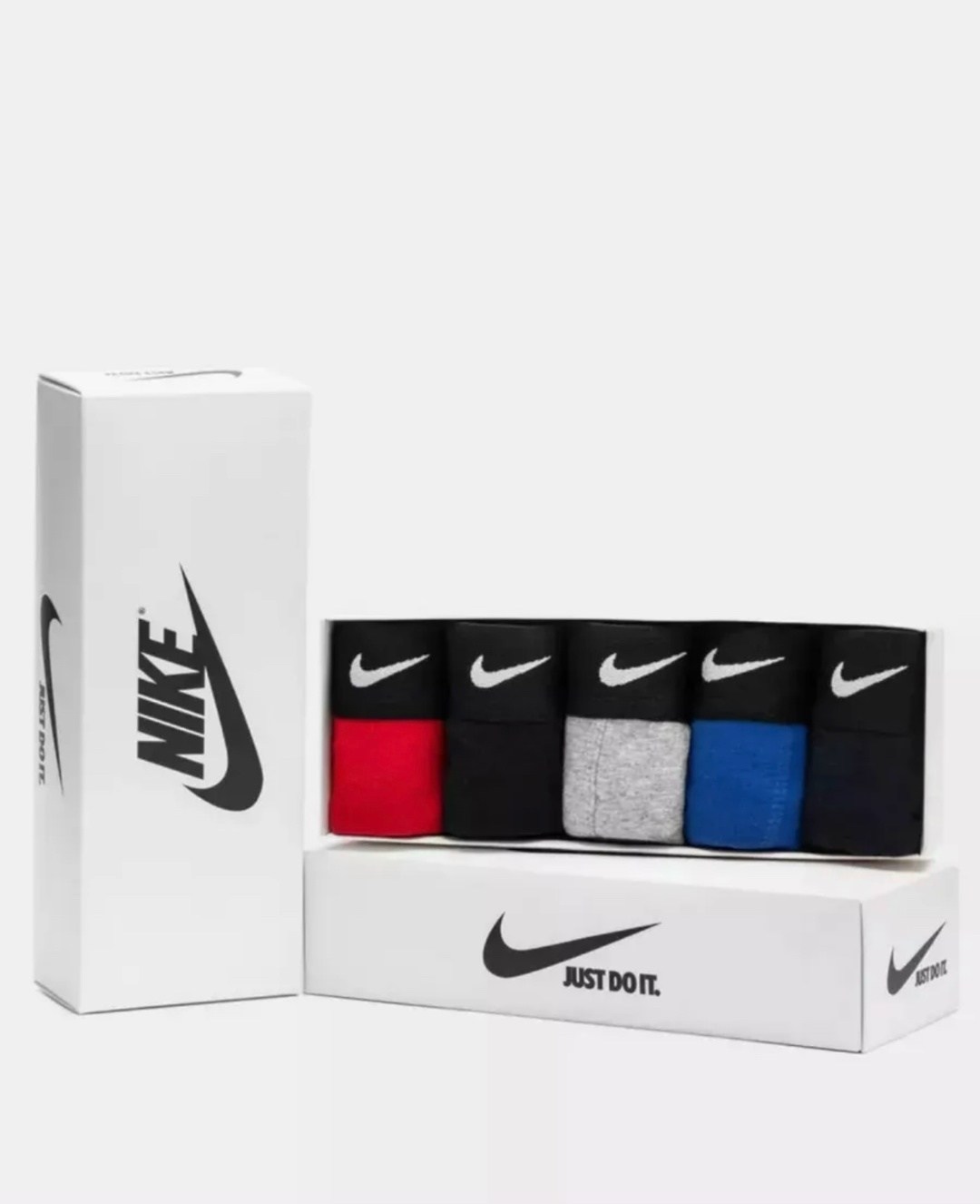 мужские трусы фирменные в коробках,набор трусов,носки и трусы подарочный набор nike,комплект трусов боксеры nike,носки и трусы подарочный набор nike zakiya_style
