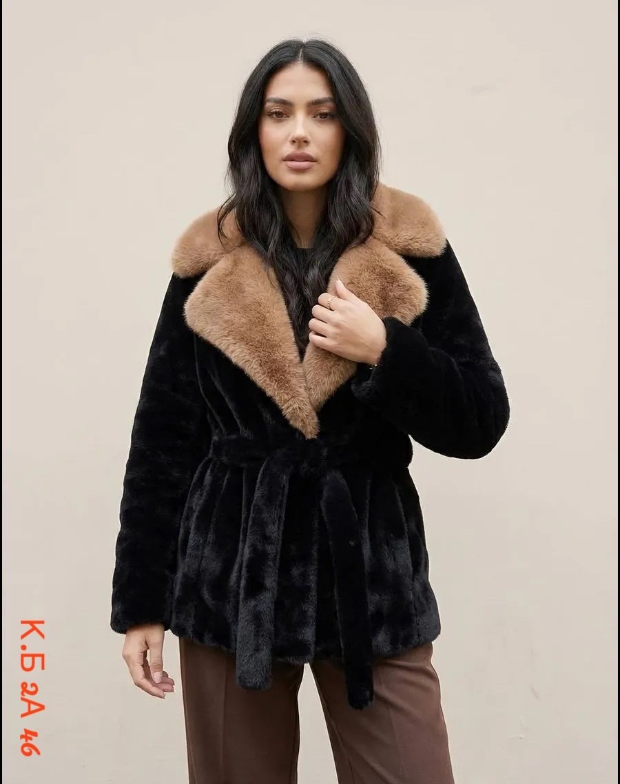 шуба искусственная зимняя экошуба hava royc,шуба короткая,норковая шуба,шуба из экомеха,искуственная шубка под норку с английским воротником под пояс