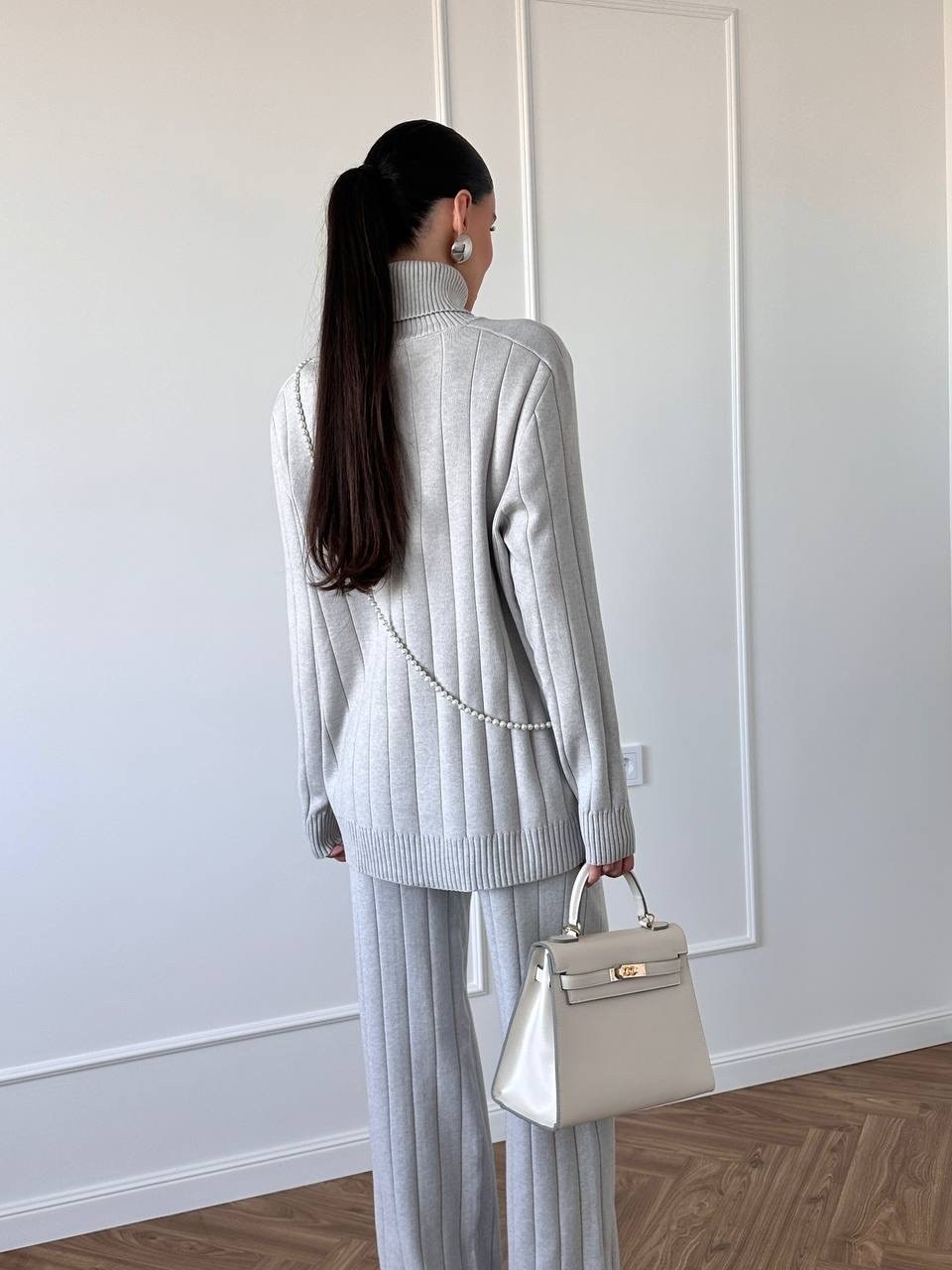 костюм со свитером,брючный костюм,костюмы трикотажные,брючный костюм лапша женский,костюм лапша