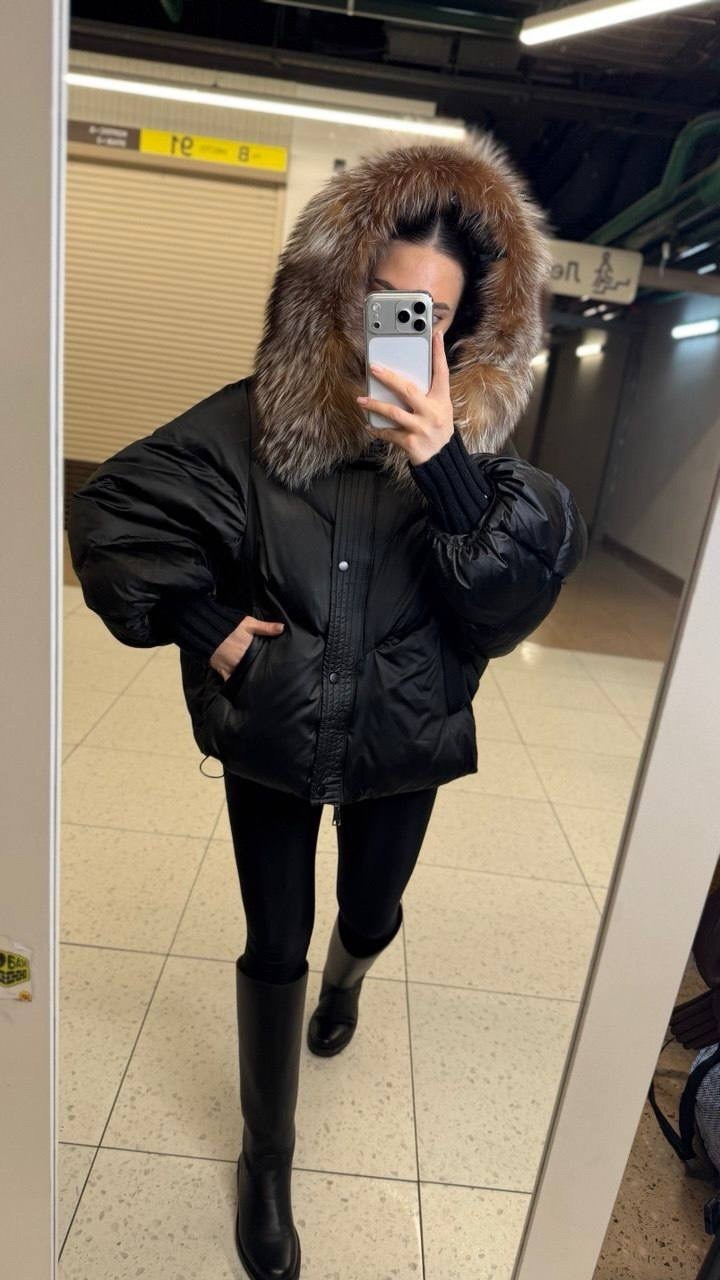 пуховик,женский пуховик,короткий пуховик,пуховик с мехом,куртка пуховик