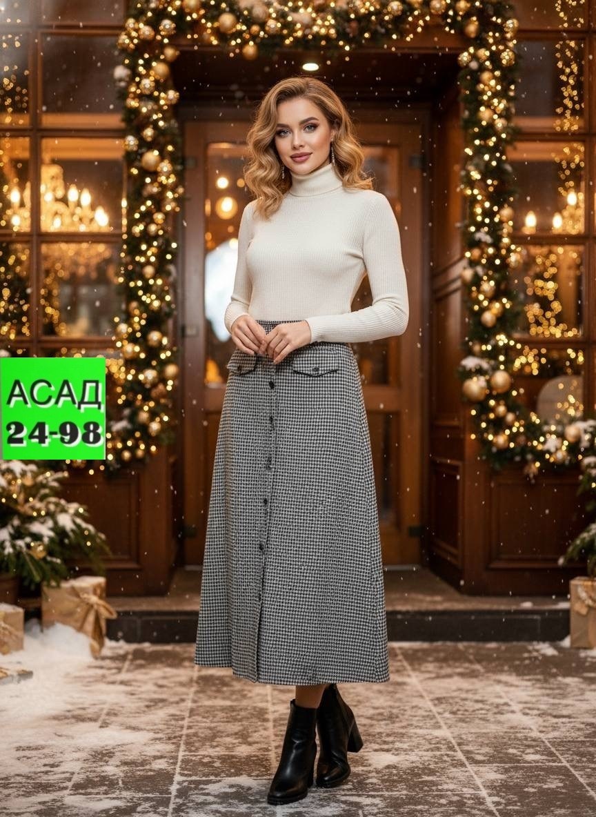 юбка миди,юбка,серая юбка,юбка женская,теплая юбка