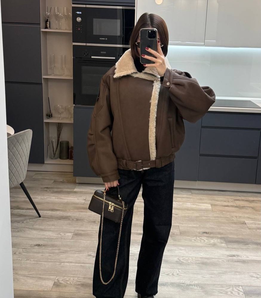 дубленка авиатор короткая оверсайз зимняя,дубленка женская авиатор,дубленка авиатор,дубленка женская,дубленка авиатор зимняя оверсайз