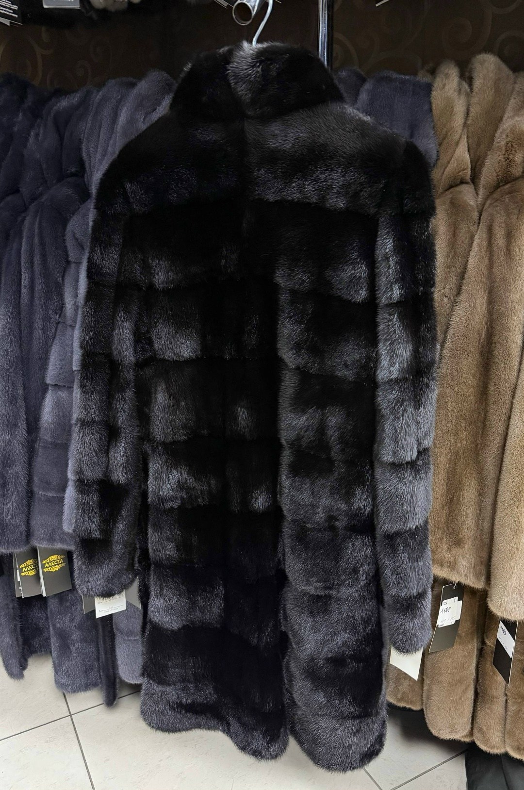 шуба норковая,шуба норка,американская норка шуба,шуба no name норка размер 42/44 черный,шуба