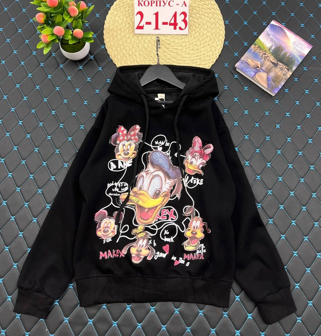 свитшот женская,толстовка дисней женская,толстовка,толстовка с капюшоном disney,толстовка с капюшоном и принтом