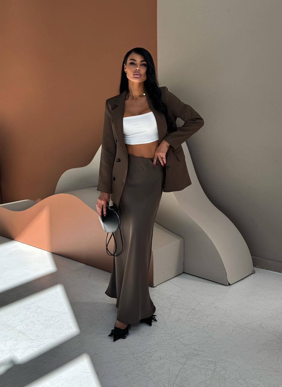 костюмы брючные,жакет двубортный "шоколад",жакет,брючный костюм женский деловой,пиджак