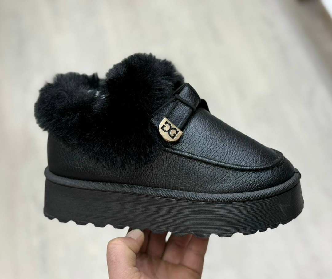 женские угги,,угги замш,угги зимние укороченные на платформе с мехом veravl 285165322,зимняя женская