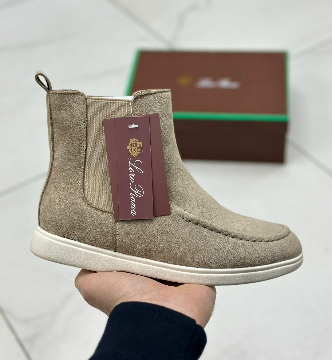 ,ботинки loro piana,замшевые ботинки,челси замшевые loro piana premium shoes,ботинки замшевые loro piana