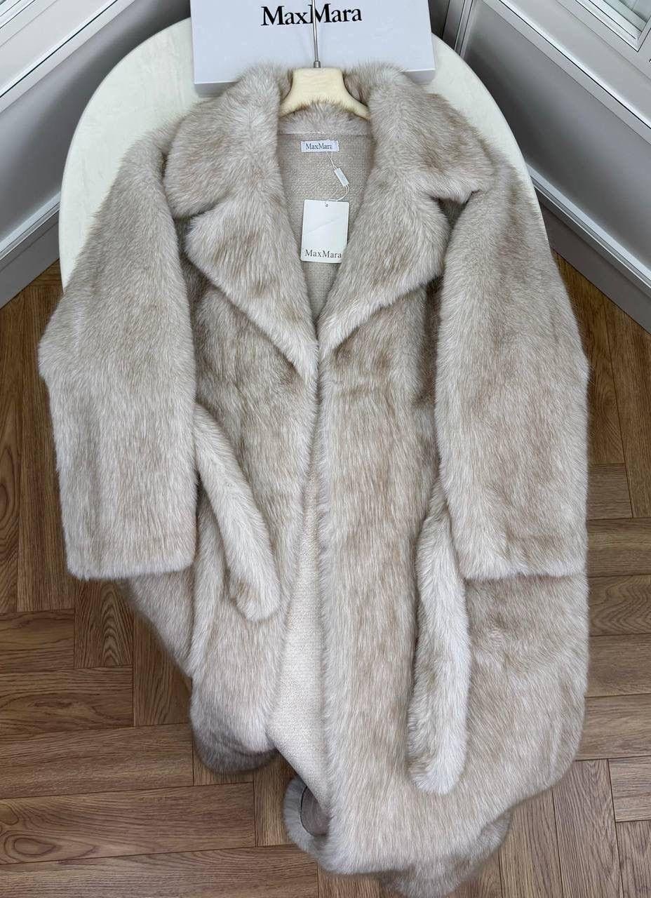 длинная бежевая шуба из эко-меха,шуба из экомеха,искусственная шуба,шубка,шуба из эко меха