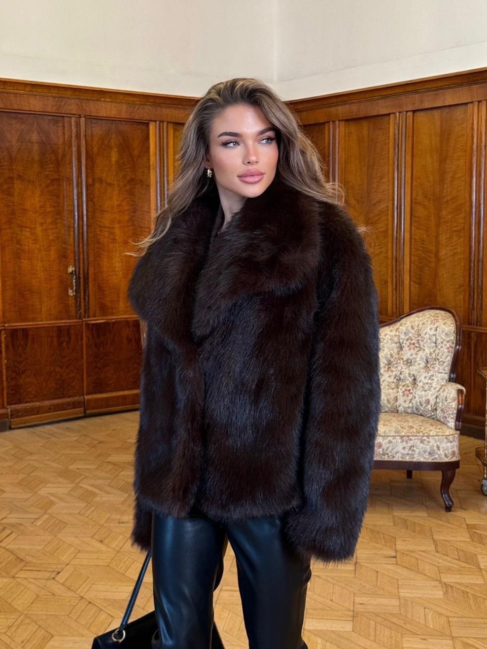 шуба из соболя,шуба из песца под соболя,шуба искусственная укороченная с длинным ворсом bynati,шуба соболь,полушубок из соболя