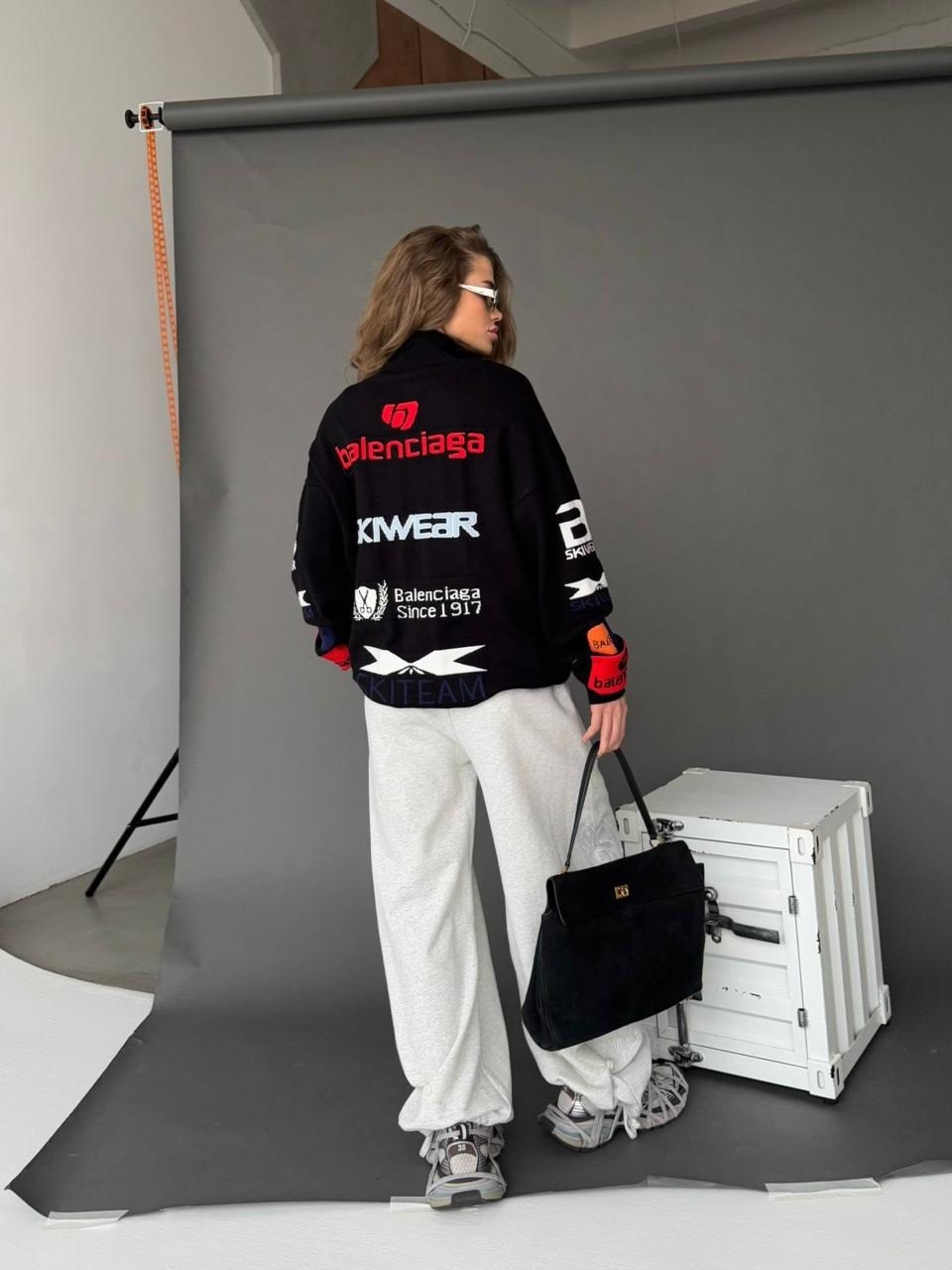 свитшот с начесом оверсайз базовый кофта only she,свитшот женский,серый свитшот,свитшот с начесом оверсайз базовый кофта only she 264821939,свитшот