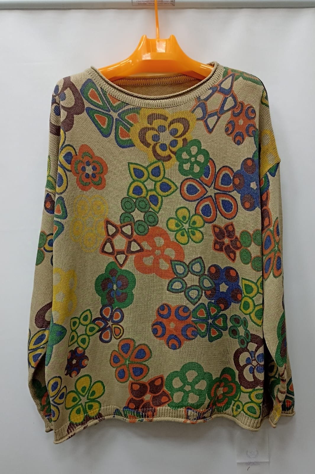 свитер с принтом,свитера женские,свитер,джемпер бохо,