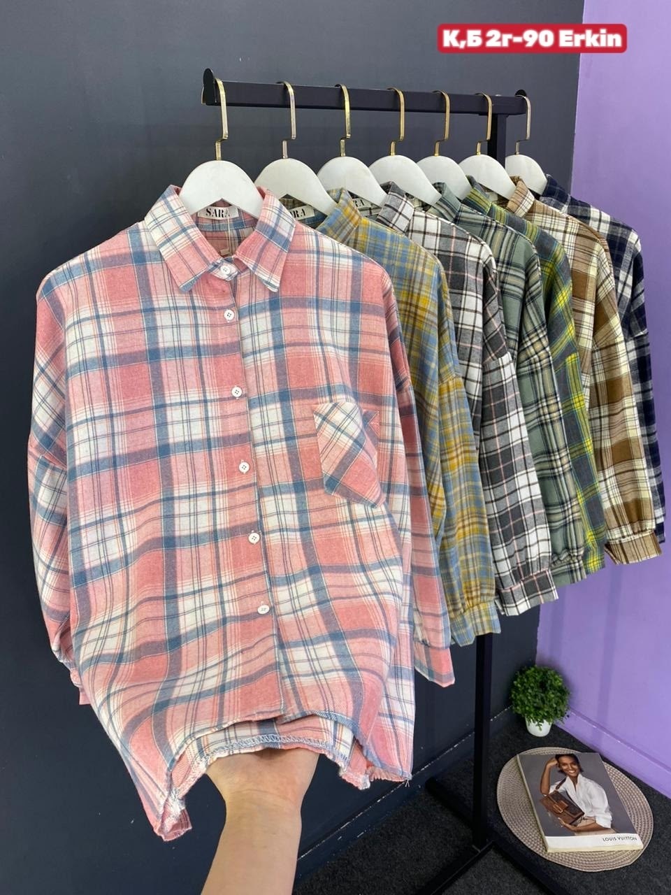 рубашка в клетку,рубашка хлопок,женская рубашка,рубашка в клетку женская,рубашка хб