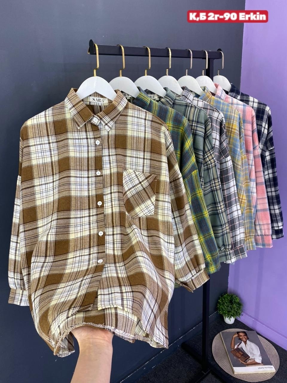 рубашка в клетку,рубашка хлопок,женская рубашка,рубашка в клетку женская,рубашка хб