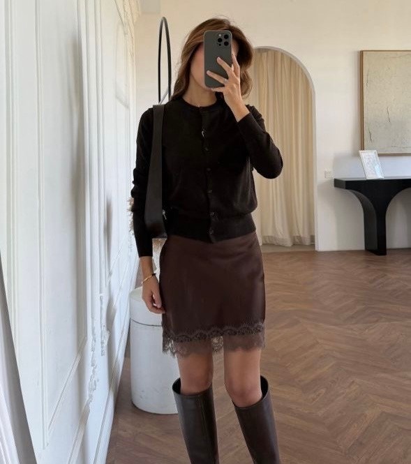 кардиган с круглым вырезом,женские кардиганы,вязаный кардиган,черный кардиган,женский вязаный кардиган