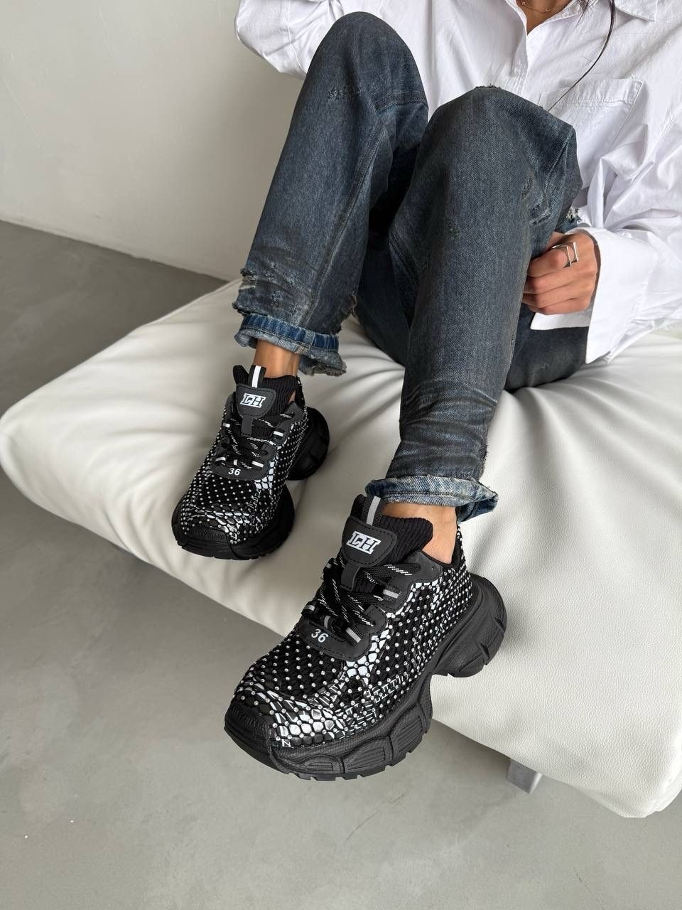 кроссовки женскиe,,кроссовки текстиль,кроссовки со стразами,массивные кроссовки