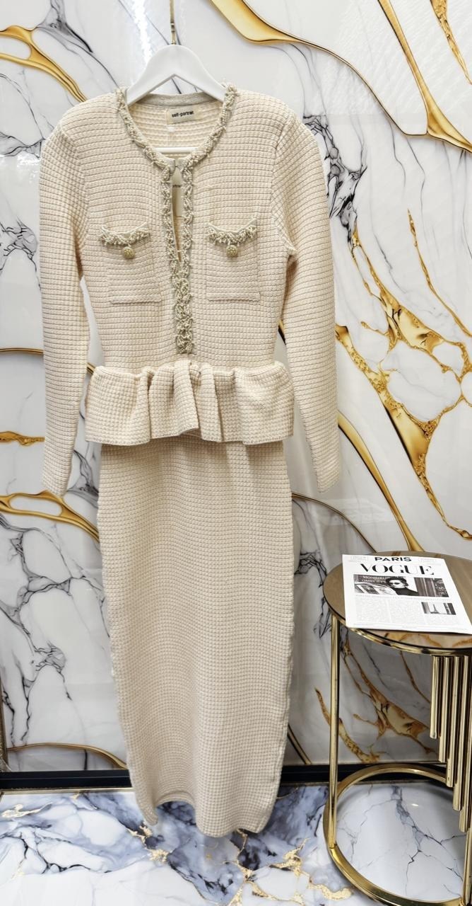 костюм трикотажный с юбкой макси emberens,трикотажный костюм с юбкой,вязаные костюмы,вязаный костюм с юбкой,женские костюмы с юбкой