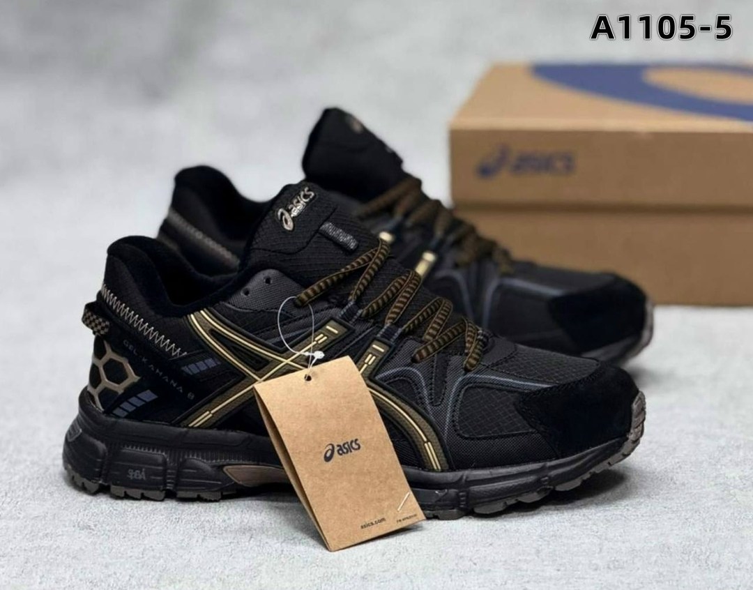 кроссовки мужские asics gel-kahana 8,кроссовки asics gel-kahana 8,кроссовки asics,кроссовки asics мужские,мужские летние кроссовки asics gel kahana 8 с черным золотом