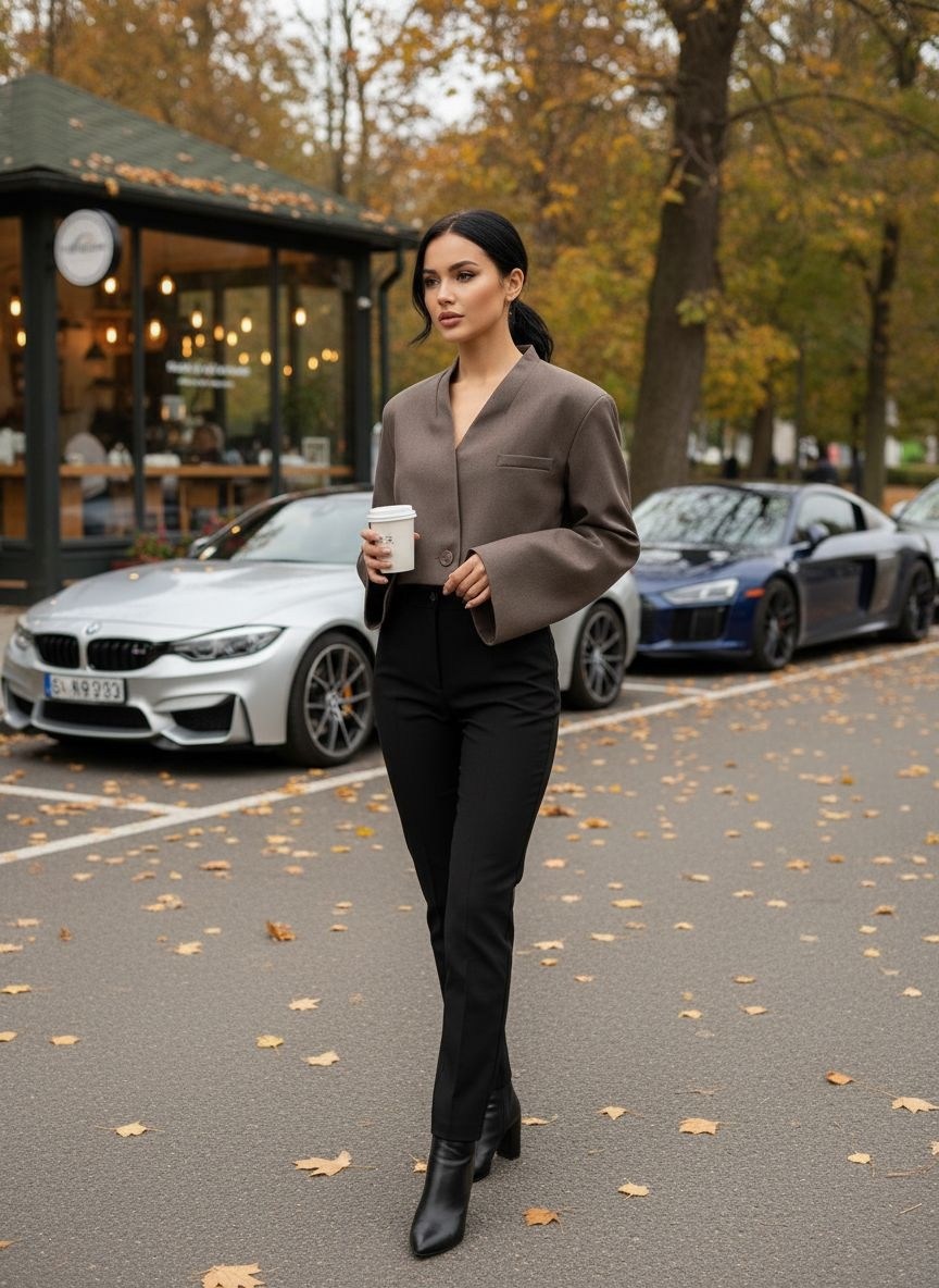 брючный костюм,женский брючный костюм,жакет,жакет the.woman 175 черный