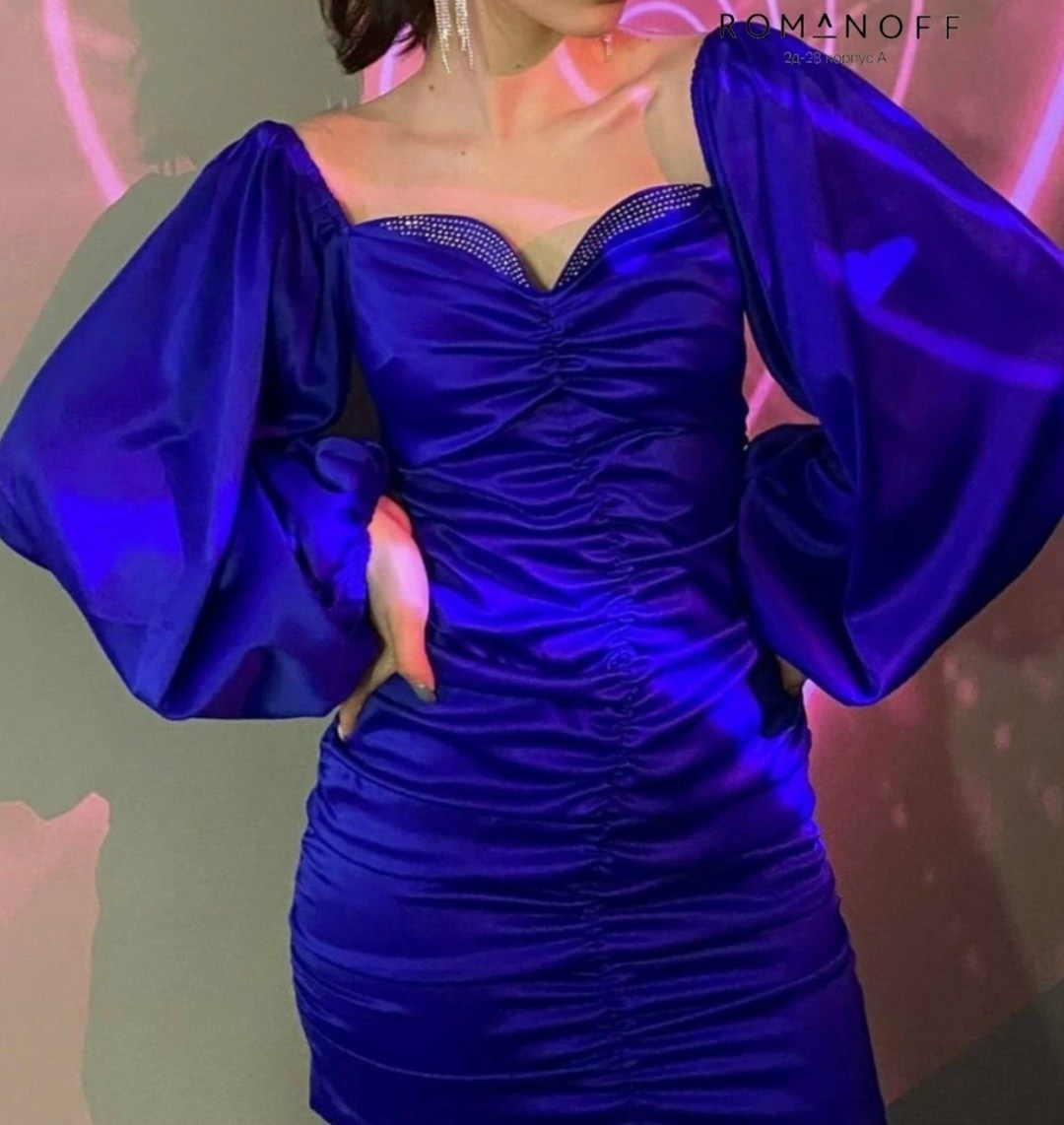 синее платье,платье женская,вечернее коктейльное платье,платье стильное,платье женские вечерние