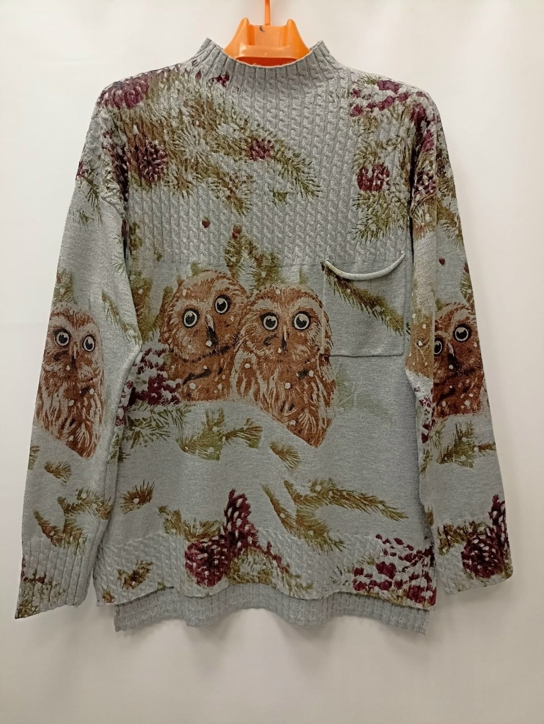 свитер сова,женская кофта,свитер,джемпер,джемпер на каждый день