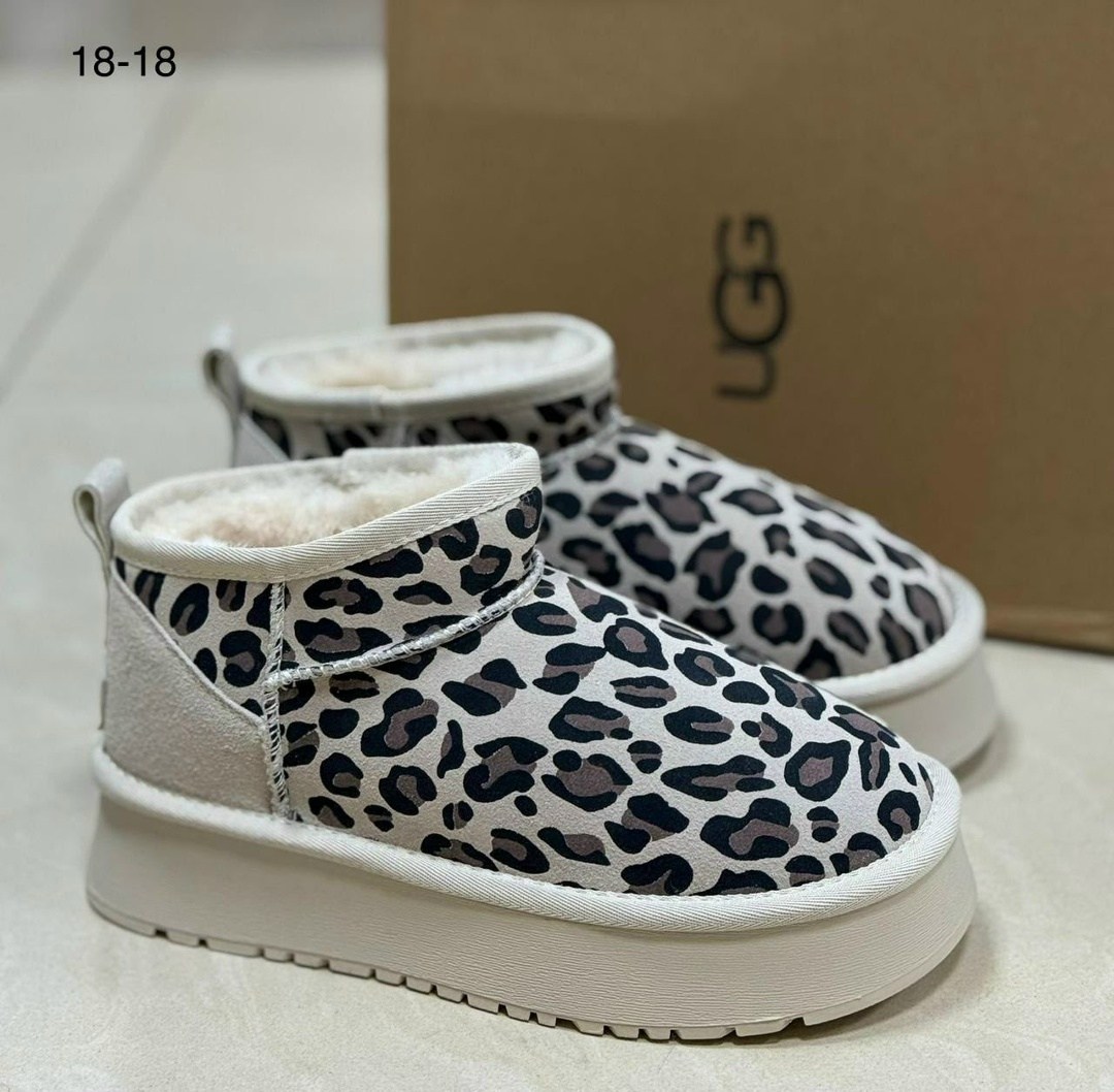 угги леопардовые женские зимние o`shade,угги женские,,угги леопардовые,угги леопардовые короткие на платформе
