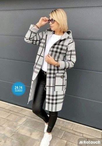 кардиган женские в клетку,пальто в клетку,стильное пальто,модное пальто,пальто женский