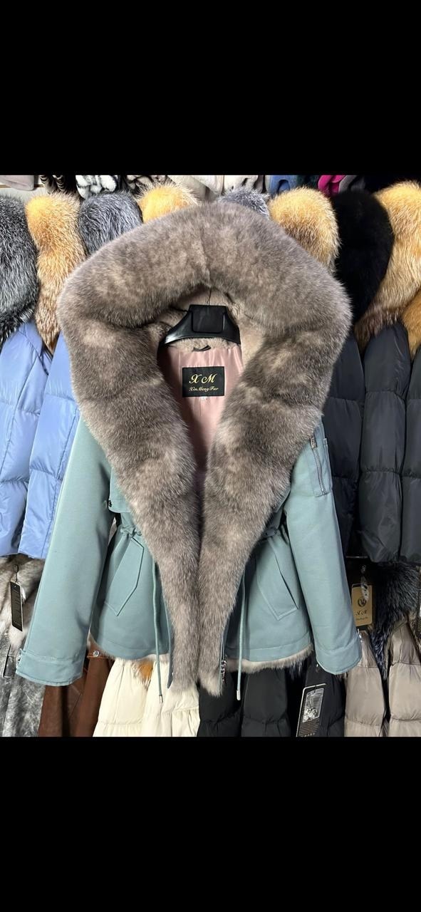 парка с чернобуркой,парка с натуральным мехом,парки с чернобуркой,парка с мехом чернобурки,парка женская с натуральным мехом