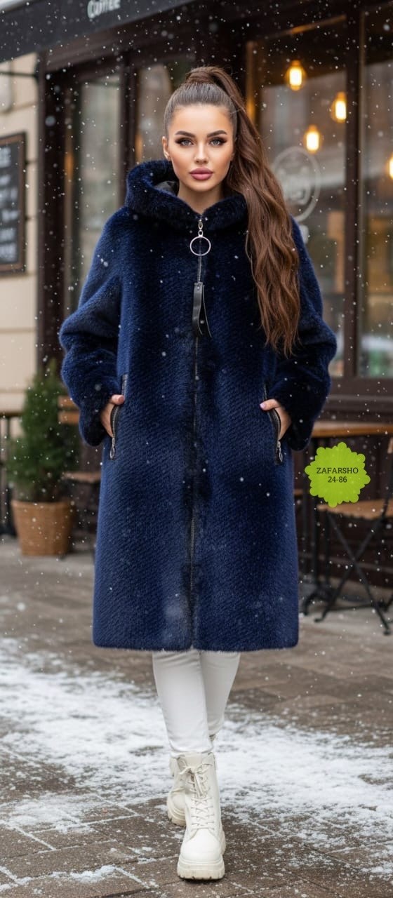 шуба,женское пальто,шуба с капюшоном,кардиган альпака,зимнее женское пальто